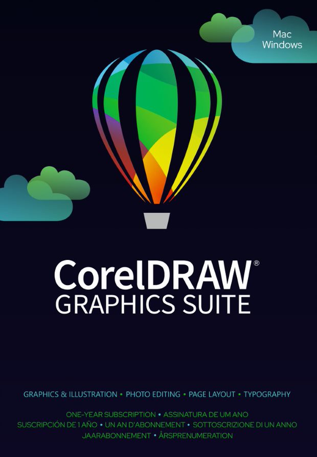 CorelDRAW Graphics Suite - jaarabonnement