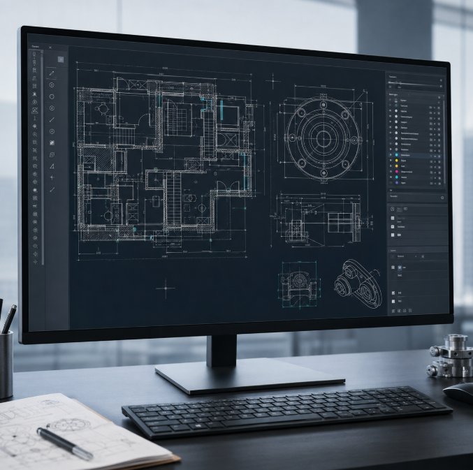 DraftSight Enterprise – permanente licentie incl. 1 jaar onderhoud