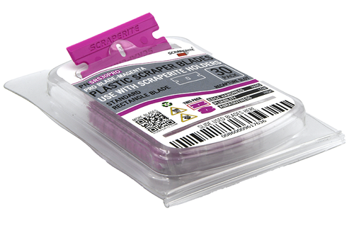 Scraperite reservemessen – per 30 stuks