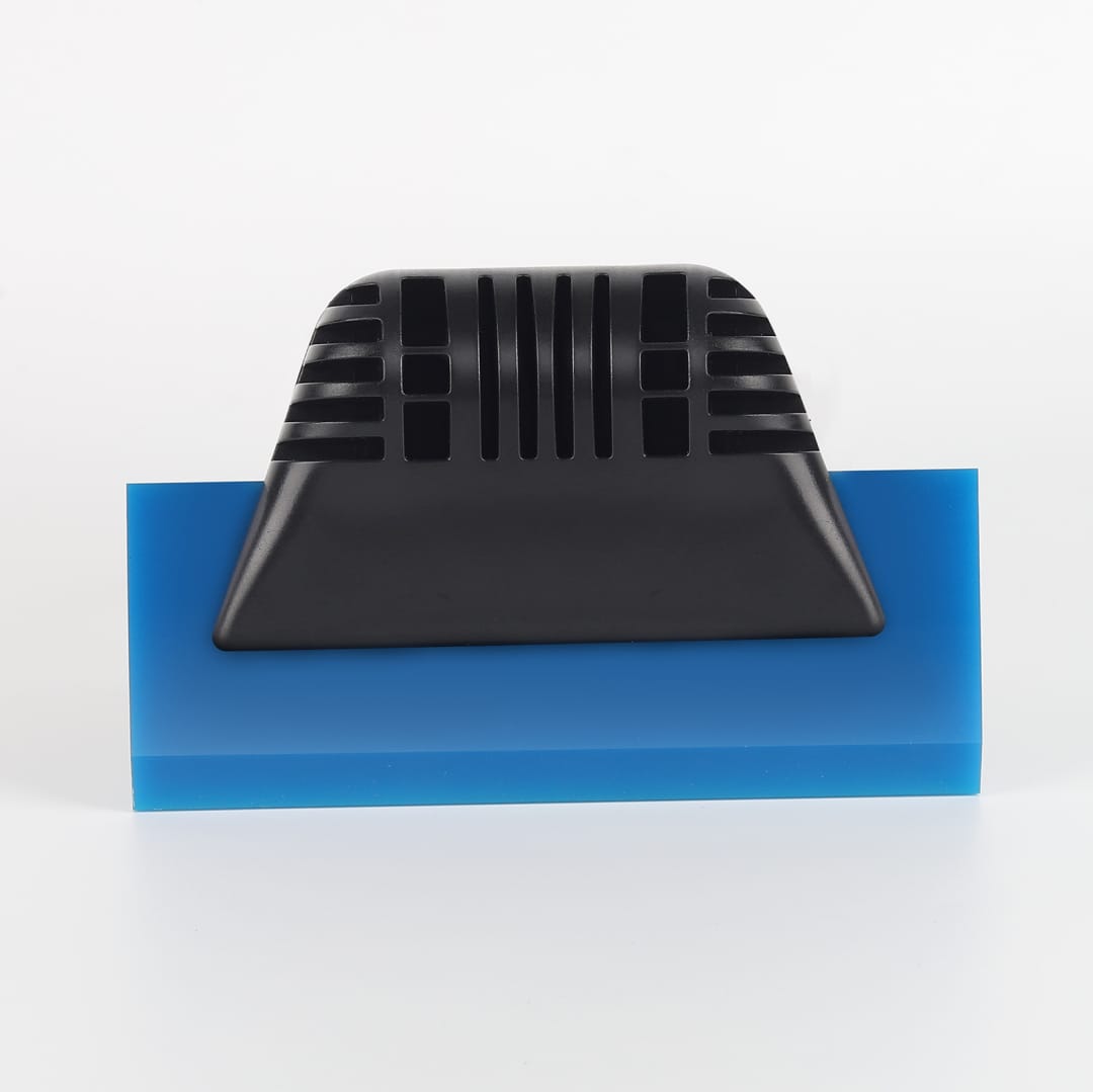 Rubberen rakel met klein handvat