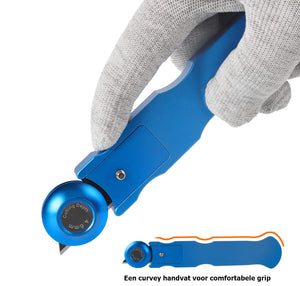 TS4 aluminium rolgeleider meshouder