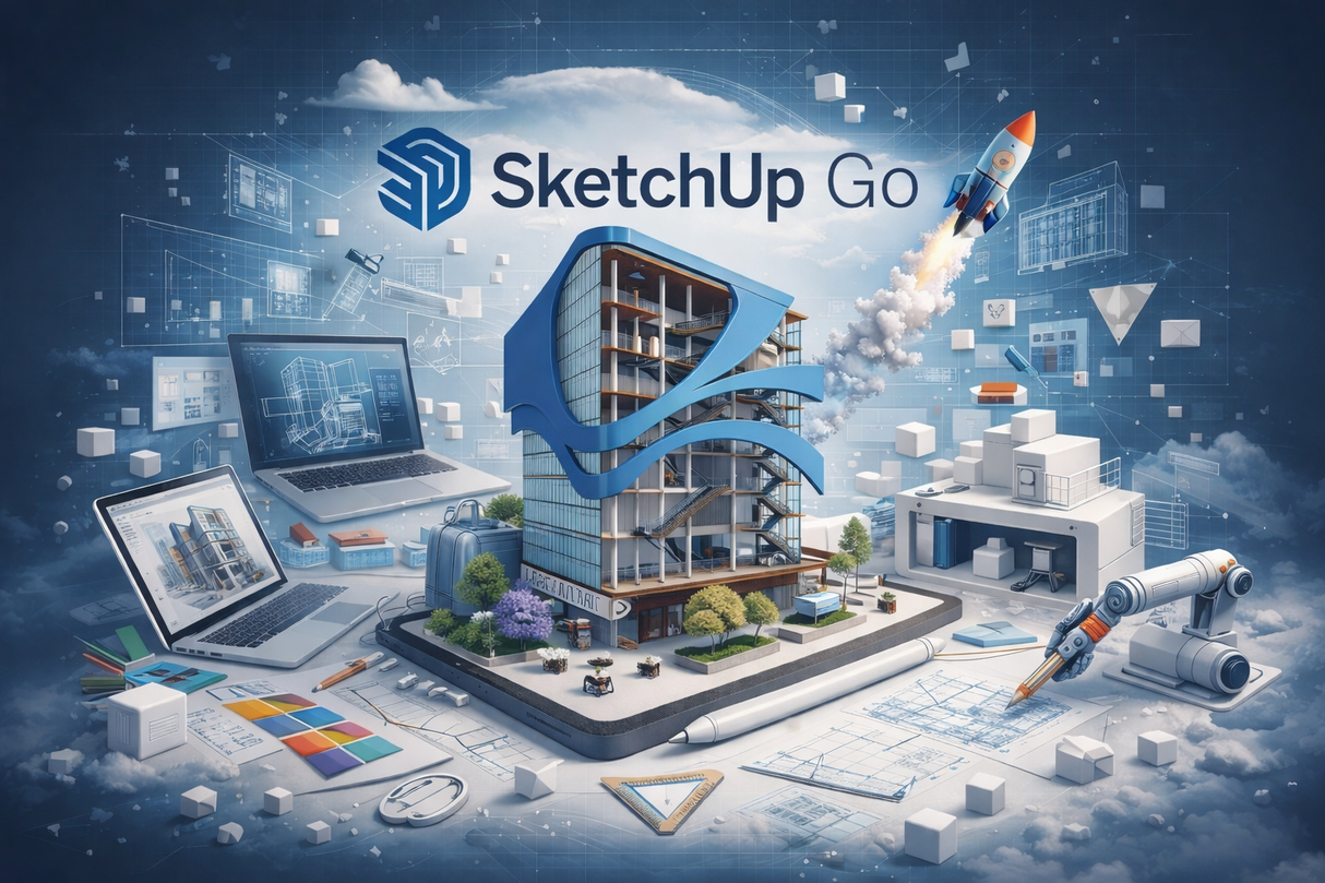 SketchUp Go - Subscription (In de browser)