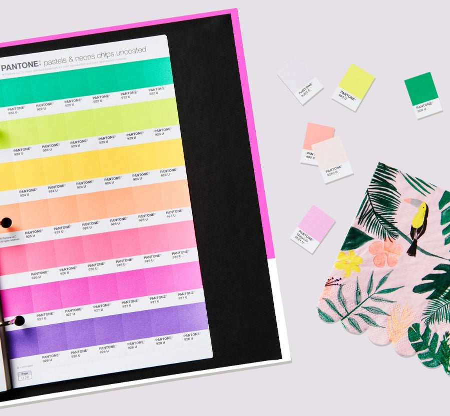 Pantone Pastels &amp; Neons Chips Coated &amp; Uncoated