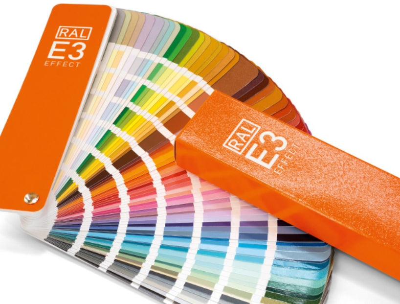 RAL E3 kleurenwaaier - effect collectie