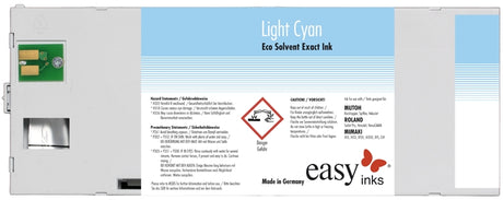 Easy Eco Solvent Exact inkt voor Mutoh RH II, III en Spitfire, 440ml, incl. Smart Card - cartridge