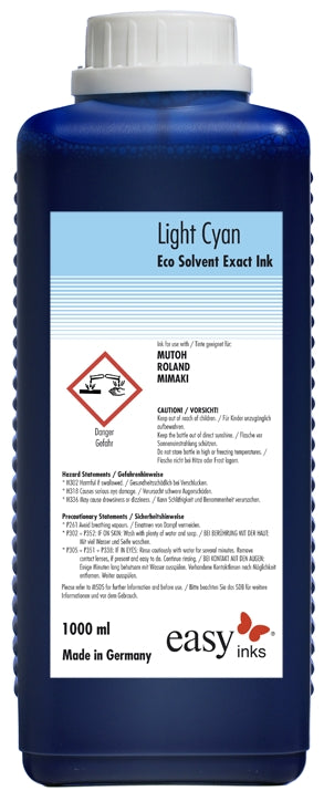 Eco Solvent Exact-inkt, Roland ECO-SOL MAX 2, 1 liter - fles