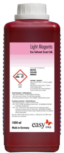 Eco Solvent Exact inkt voor Mimaki, Mutoh en Roland, 1 liter - fles