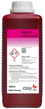 Eco Solvent Exact inkt voor Mimaki, Mutoh en Roland, 1 liter - fles
