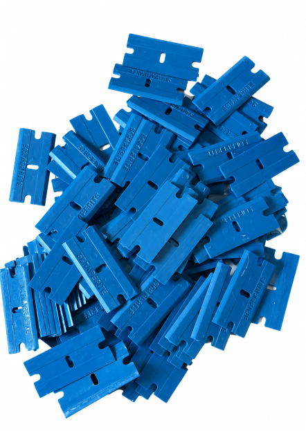 Scraperite reservemessen - per 100 stuks