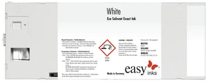 Witte Eco Solvent Inkt voor Roland Exact Max 2, 220ml - cartridge
