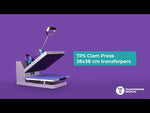 TPS Auto Clam Press 38x38cm