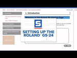 Onderstel voor Roland GS2-24 / BN-20