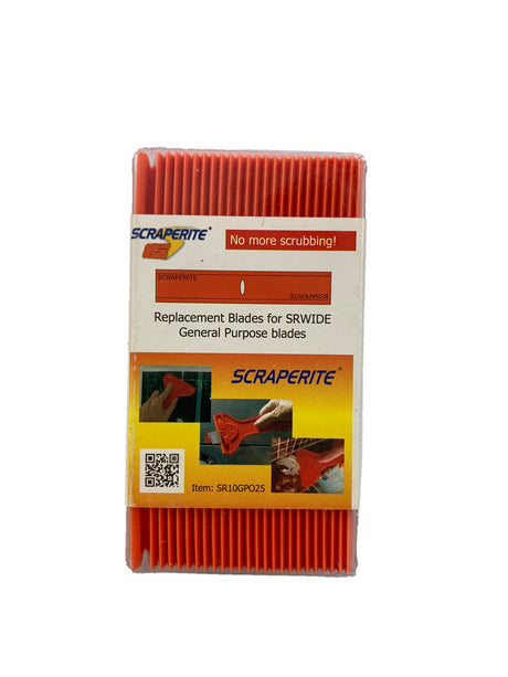 Big Gripper MAX oranje reservemessen (geschikt: autolakken en meer) 25 stuks